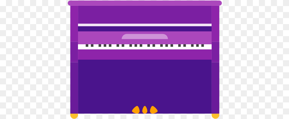 Piano Purple Piano, Keyboard, Musical Instrument Free Png Download