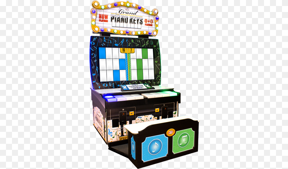 Piano Tiles Arcade Machine, Game, Gambling, Slot Png