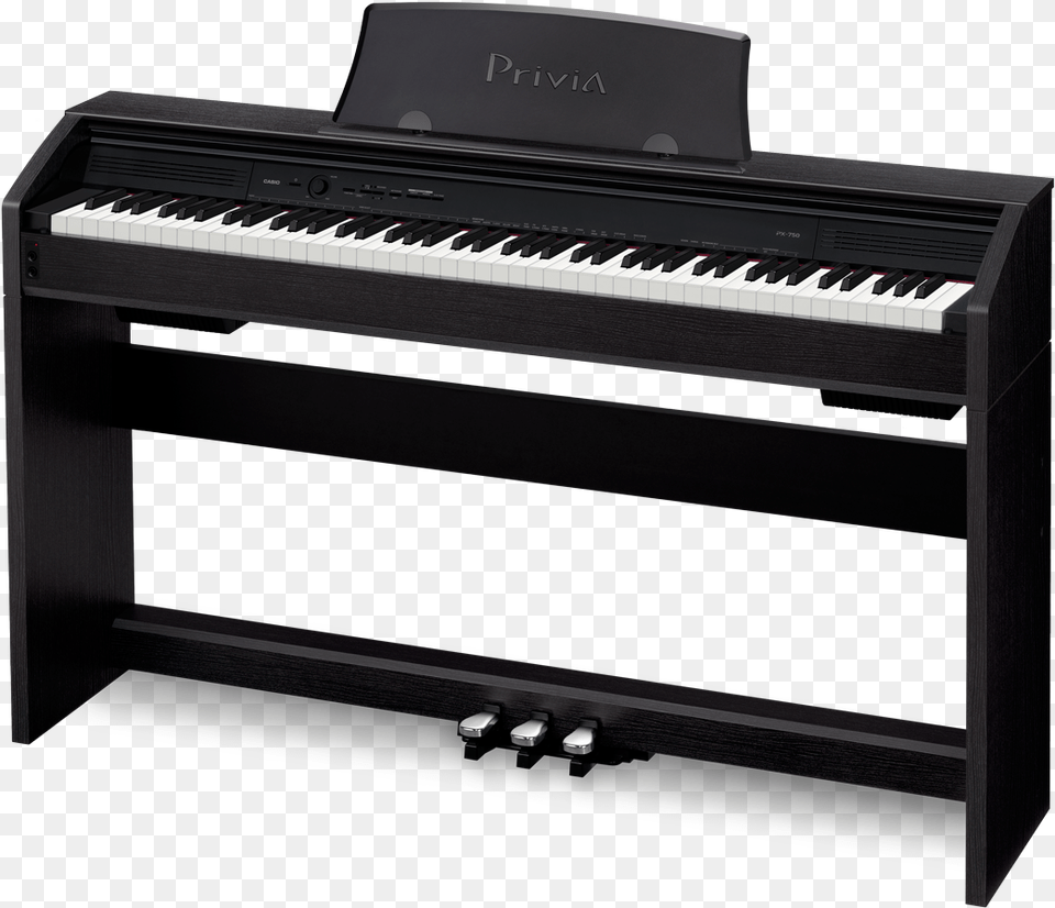 Piano Transparent Background Casio Px 760, Keyboard, Musical Instrument Free Png