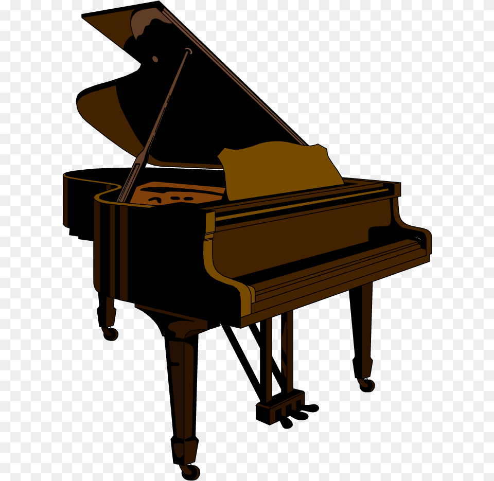 Piano Transparent Clipart, Grand Piano, Keyboard, Musical Instrument Free Png Download