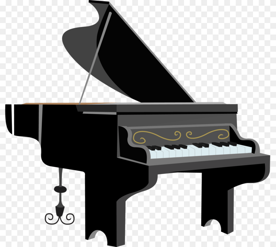Piano Vector, Grand Piano, Keyboard, Musical Instrument Png Image