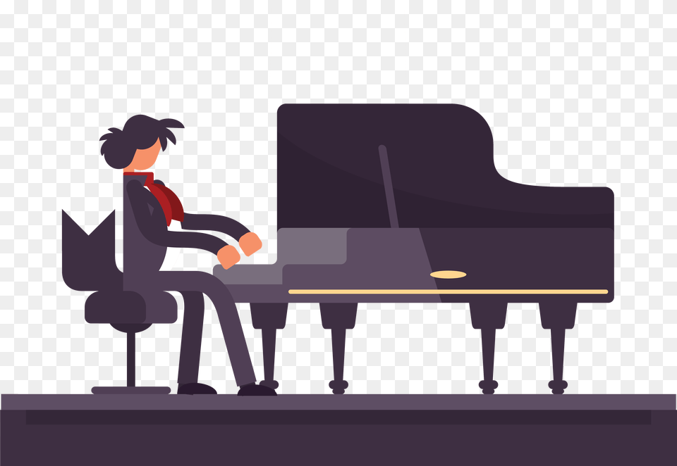 Piano Vector Piano, Musician, Person, Leisure Activities, Music Free Png