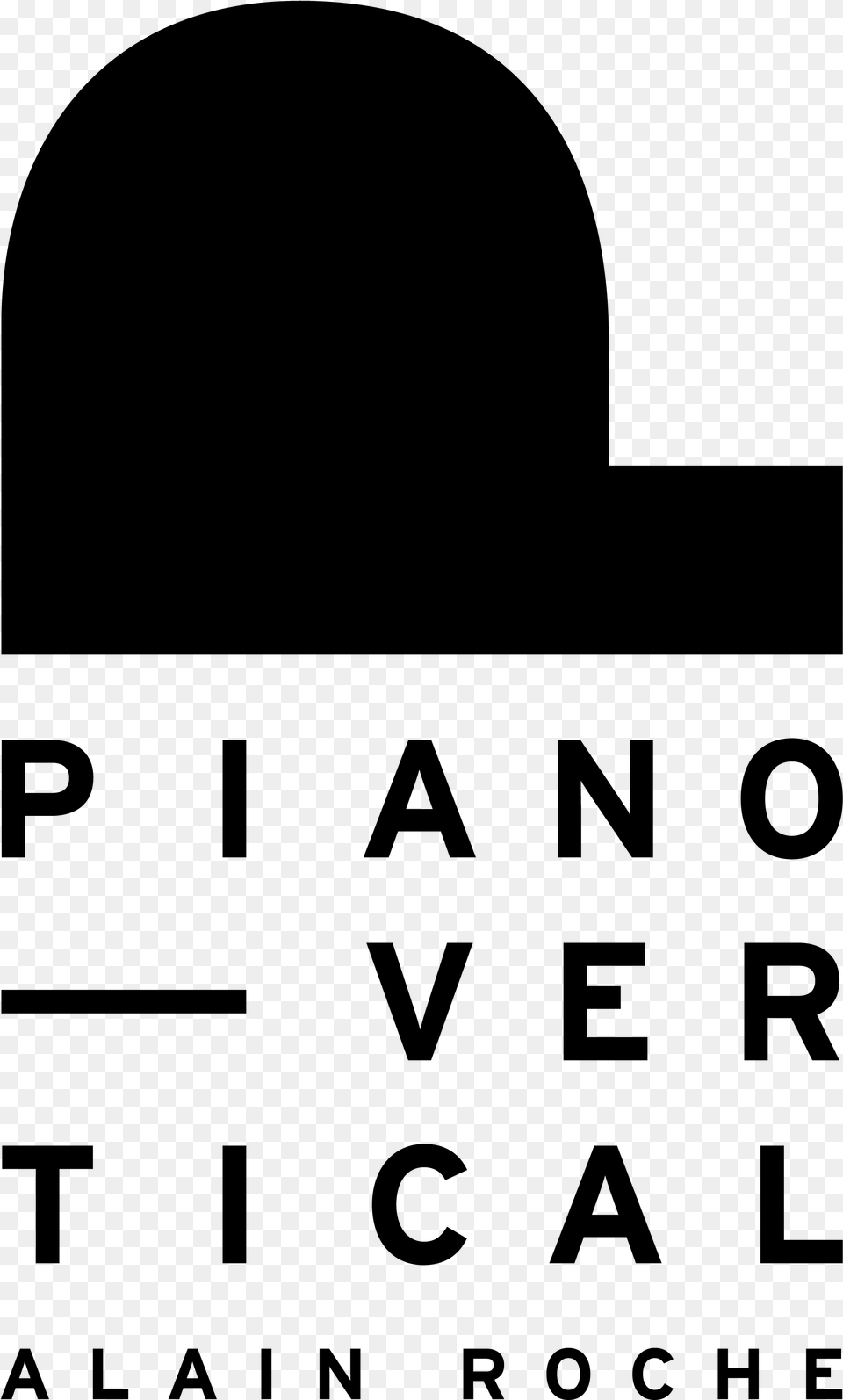 Piano Vertical Alain Roche Illustration, Gray Png