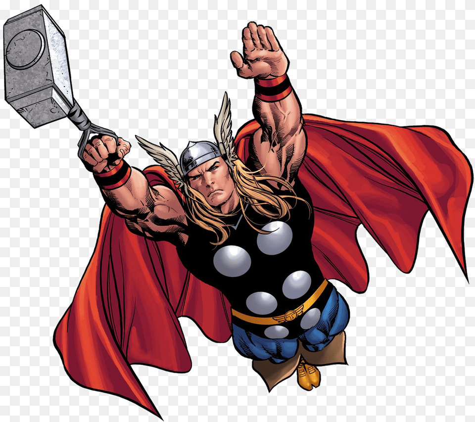 Pic Arts Background Thor, Publication, Book, Comics, Person Free Transparent Png