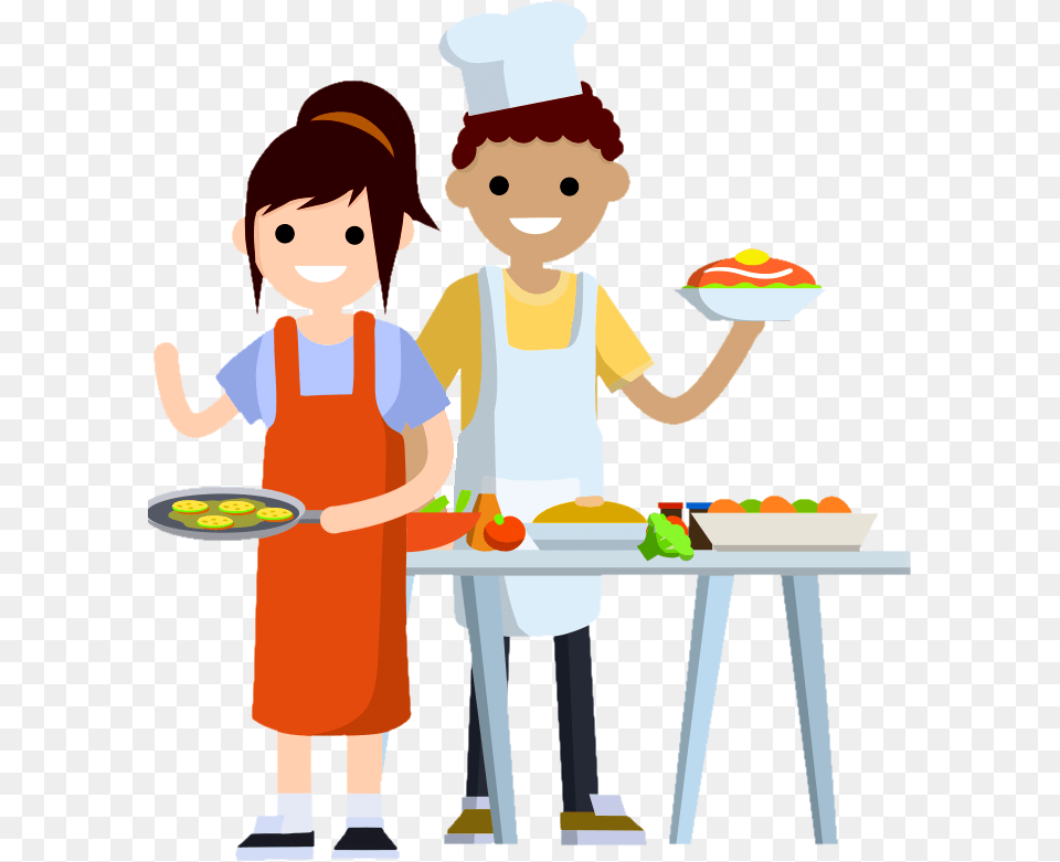 Pic Cooking, Food, Meal, Lunch, Girl Free Png