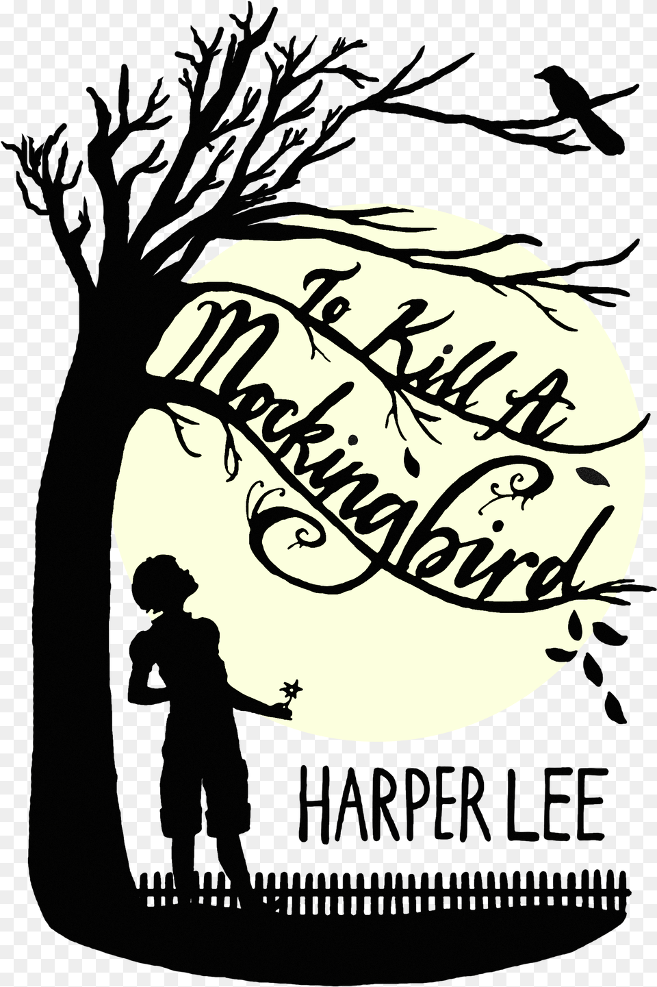 Pic Kill A Mockingbird Cover, Calligraphy, Handwriting, Text, Face Free Png Download