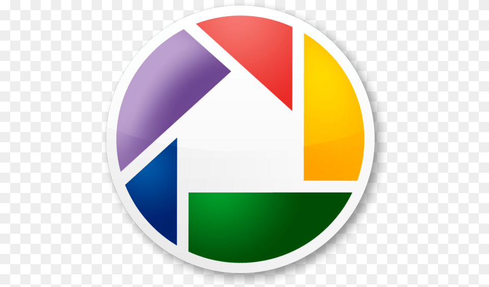 Picasa And Google Get Free Unlimited Storage Space For 5 Colour Circle Logo, Disk Png