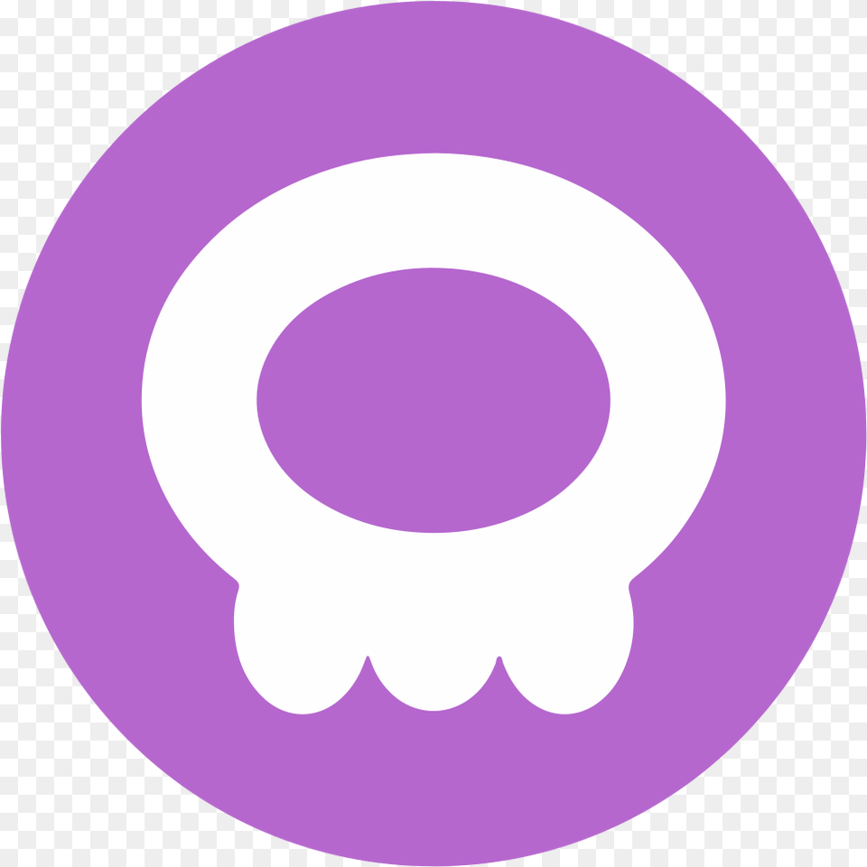 Picasa Icon Of Social Picasa Logo Hd, Purple, Disk Png Image
