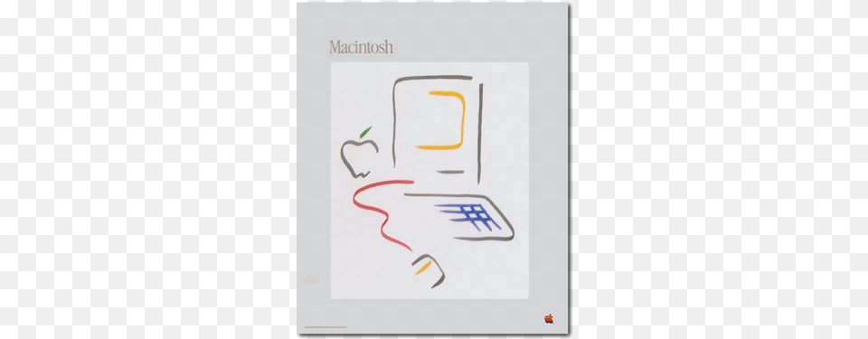 Picasso Macintosh Poster Macintosh Picasso Poster, White Board, Computer, Electronics Png Image