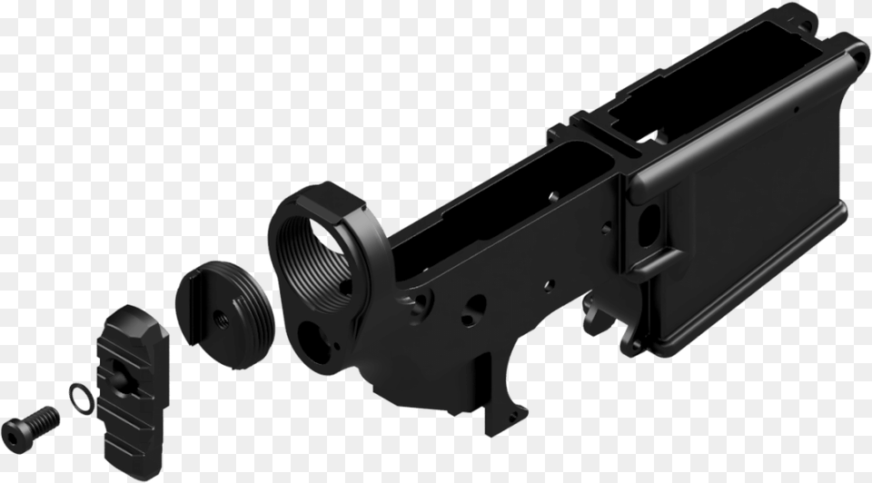 Picatinny Rail Stock Adapter, Firearm, Gun, Rifle, Weapon Free Png Download