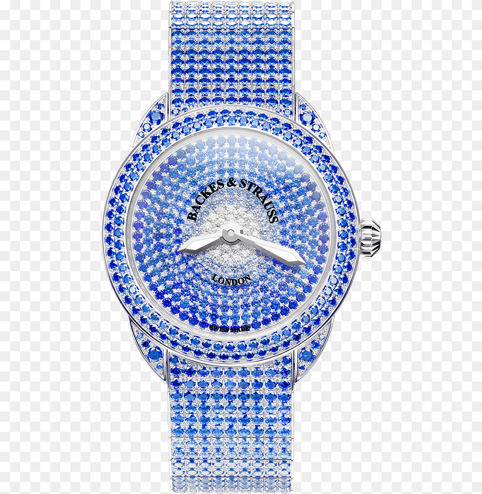 Piccadilly Renaissance Ballerina Blue Velvet Analog Watch, Arm, Body Part, Person, Wristwatch Png Image