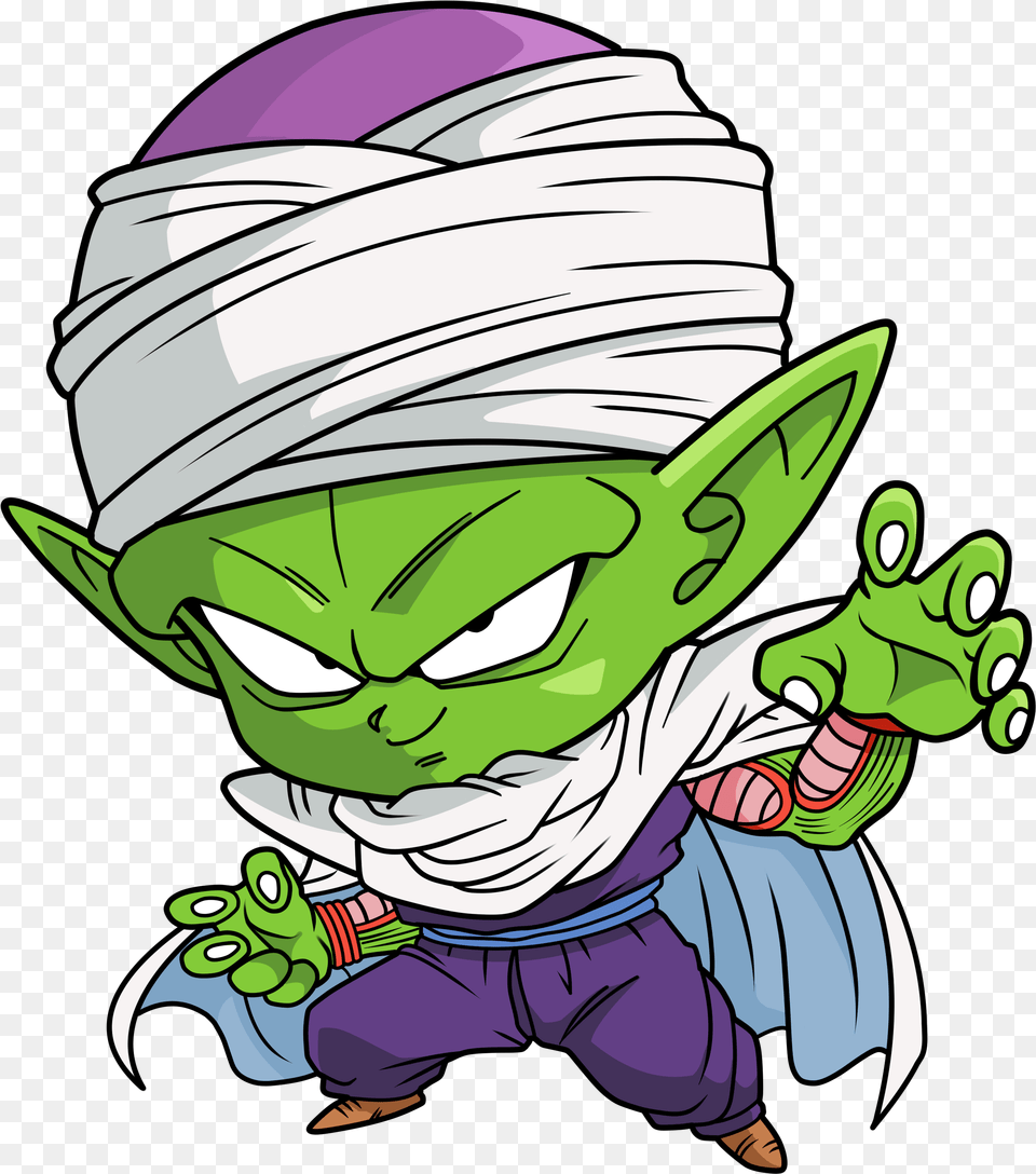 Piccolo Dragon Ball Chibi, Book, Comics, Publication, Baby Free Transparent Png