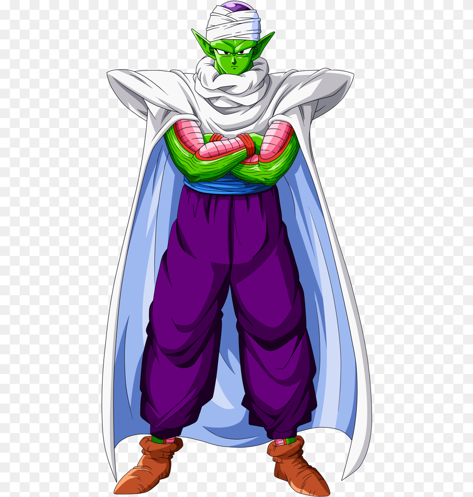 Piccolo Dragon Ball Z Characters, Costume, Person, Clothing, Cape Free Transparent Png
