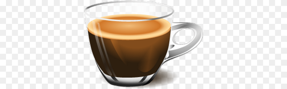 Piccolo Espresso Coffee Glass Cup, Beverage, Coffee Cup Png