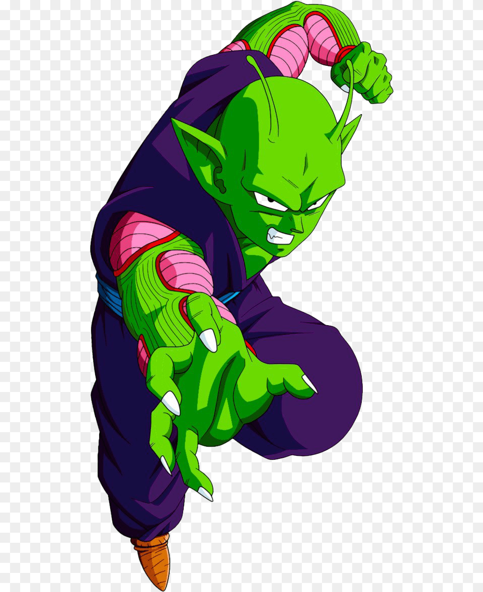 Piccolo File Saiyan Saga Power Levels, Baby, Person, Green, Face Png