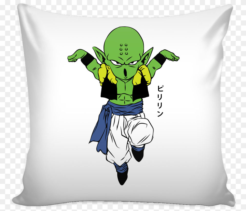 Piccolo Fusion With Krillin Prilin Anime Body Pillow Transparent, Cushion, Home Decor, Baby, Person Free Png