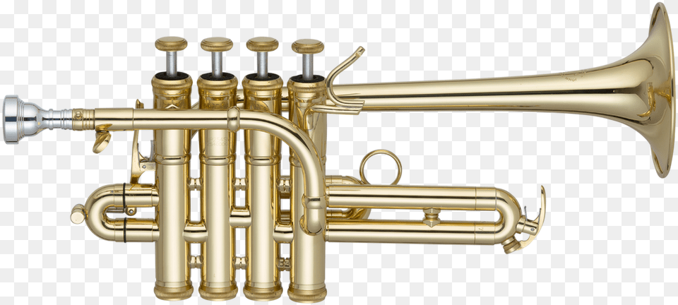 Piccolo Trumpet, Brass Section, Horn, Musical Instrument, Flugelhorn Free Transparent Png