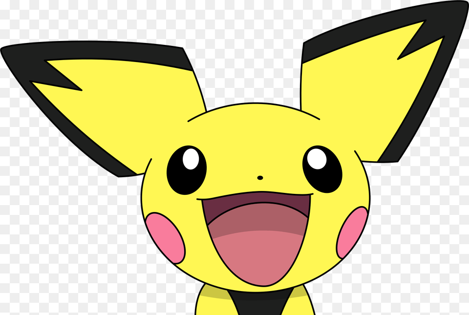 Pichu Cute Face Pichu, Animal, Fish, Sea Life, Shark Png Image