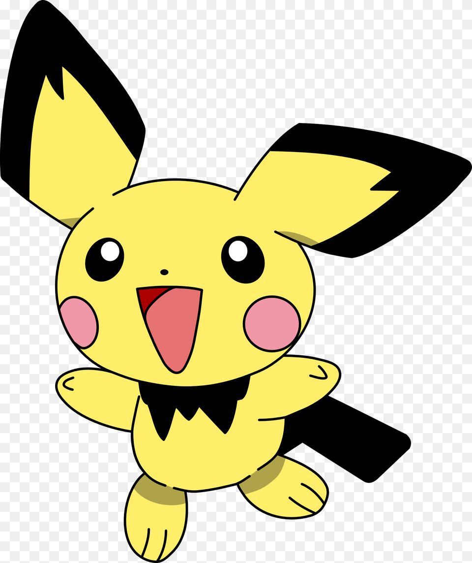 Pichu Pokemon, Animal, Fish, Sea Life, Shark Png