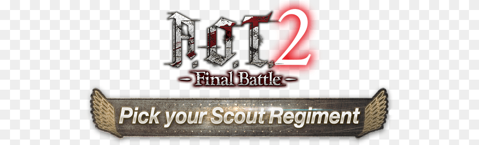 Pick Your Scout Regiment From The Game Aot Language, Advertisement, Text, Dynamite, Weapon Free Png