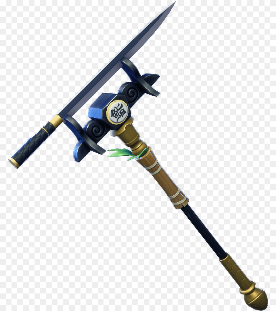 Pickaxe Transparent Epic Fortnite Sushi Master Pickaxe, Sword, Weapon, Spear Png