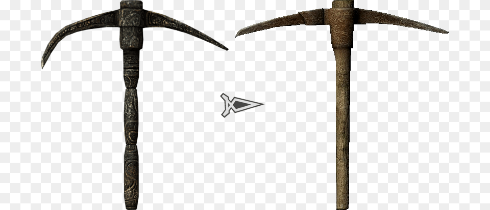 Pickaxe Skyrim Ancient Pickaxe, Weapon, Device, Mattock, Tool Free Transparent Png