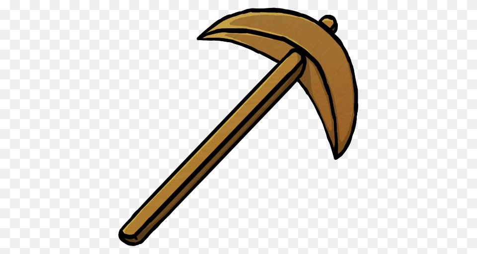 Pickaxe Wooden Icon, Device, Hoe, Tool, Blade Png