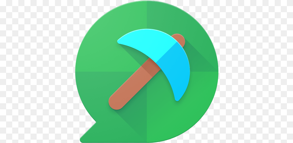 Pickaxechat For Minecraft Icon Play Store Minecraft, Disk, Weapon, Device Free Png