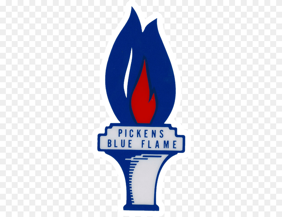 Pickens Blue Flame, Logo, Light, Symbol, Emblem Free Png Download