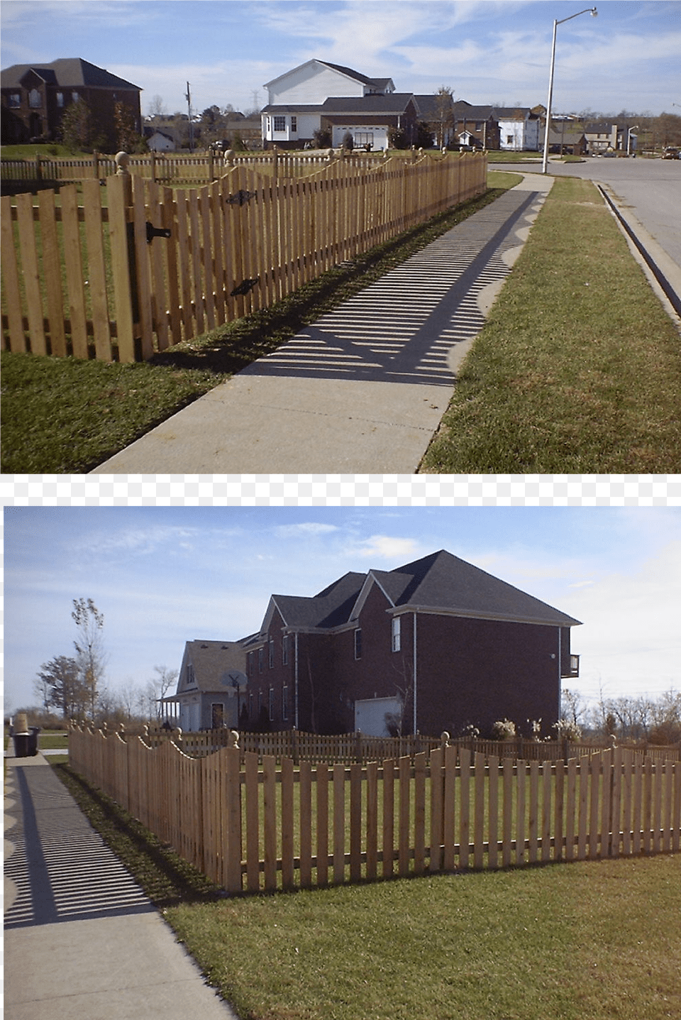 Picket Fence, Neighborhood, Architecture, Building, Outdoors Png
