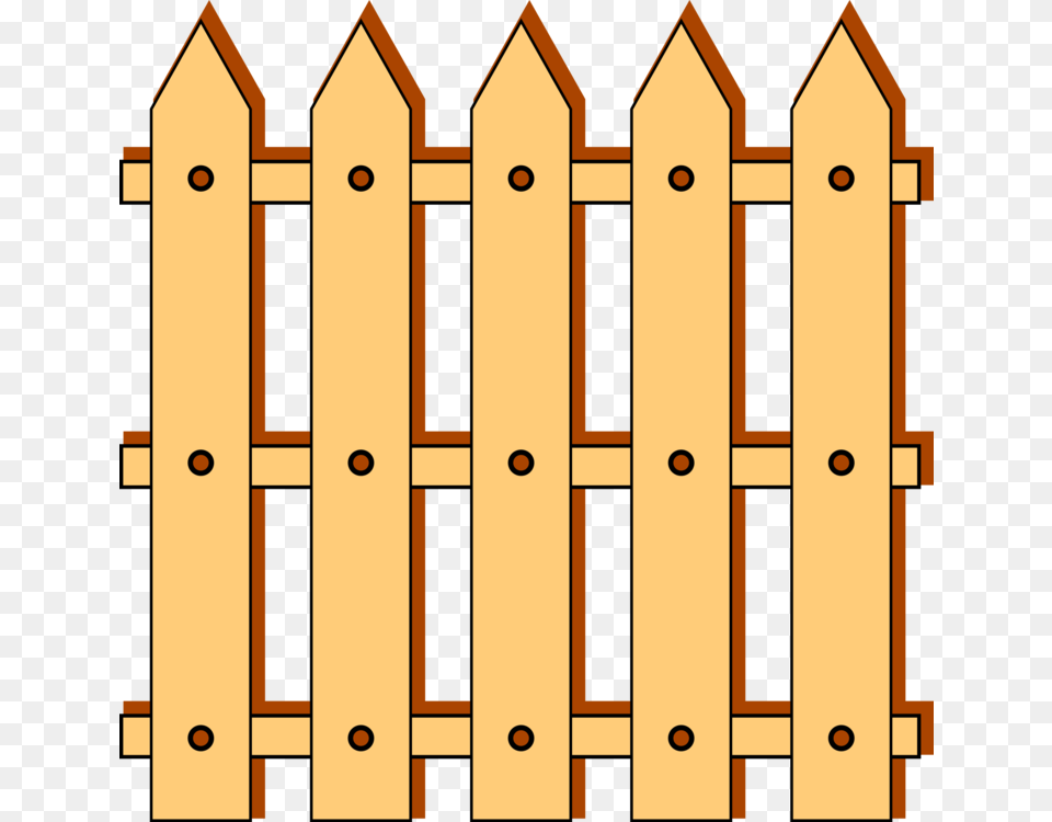 Picket Fence Garden Gate Hedge Png Image