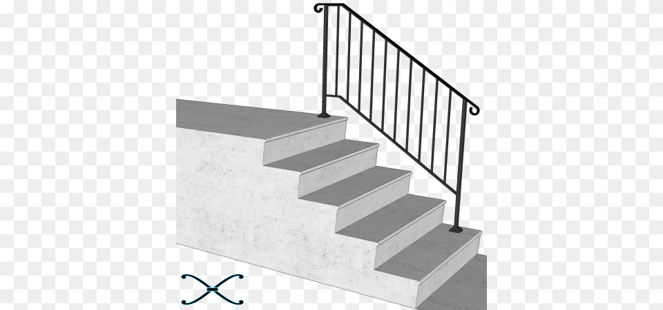 Picket Handrail, Architecture, Building, House, Housing Png Image