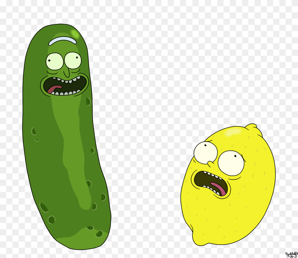 Pickle And Lemorty, Cucumber, Food, Plant, Produce Free Png
