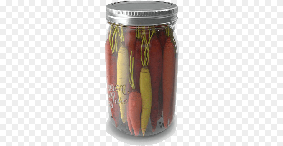 Pickle Pic Carrot, Food, Jar, Plant, Produce Free Png Download