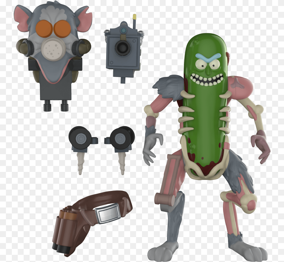 Pickle Rick Action Figure, Animal, Mammal, Pig, Baby Free Png Download