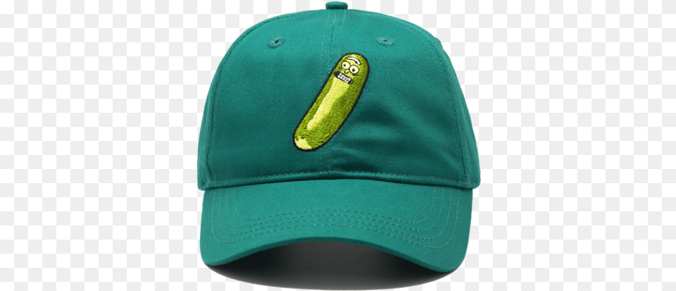 Pickle Rick Cap Green Baseball Cap, Baseball Cap, Clothing, Hat, Accessories Free Png