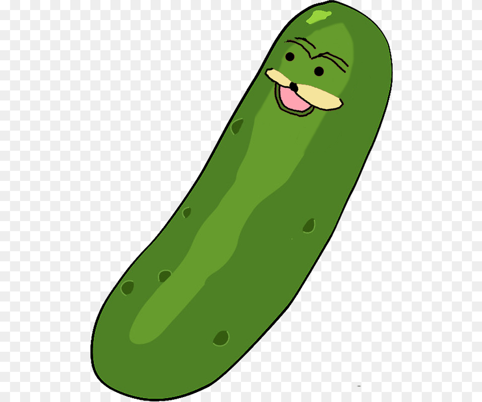 Pickle Rick Emoji Discord, Cucumber, Food, Plant, Produce Png