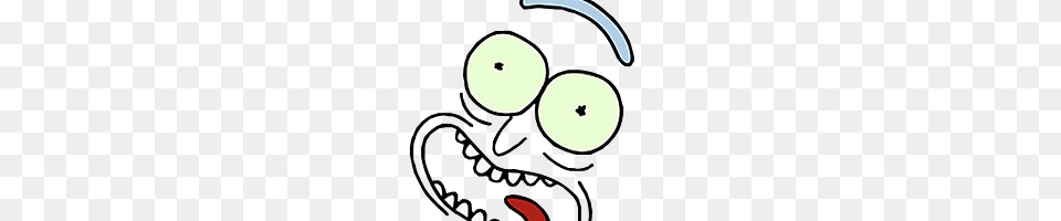 Pickle Rick Face, Disk Free Png