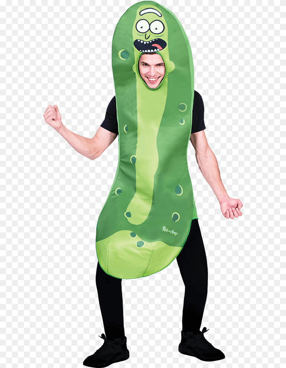 Pickle Rick Novelty Costume Pickle Rick Costume, Adult, Person, Female, Woman Free Png Download