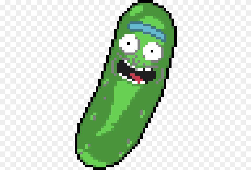 Pickle Rick Pickle Rick Pixel Art, Food, Relish, Cucumber, Plant Free Transparent Png