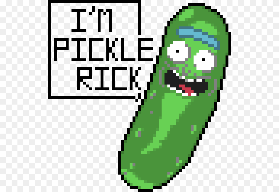 Pickle Rick Pickle Rick Pixel Art, Person Png