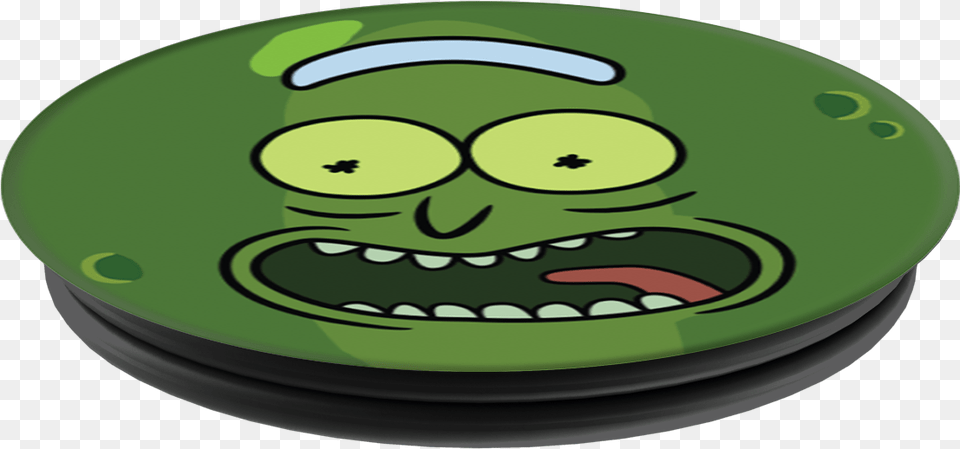 Pickle Rick Popsocket Rick And Morty, Green Free Transparent Png