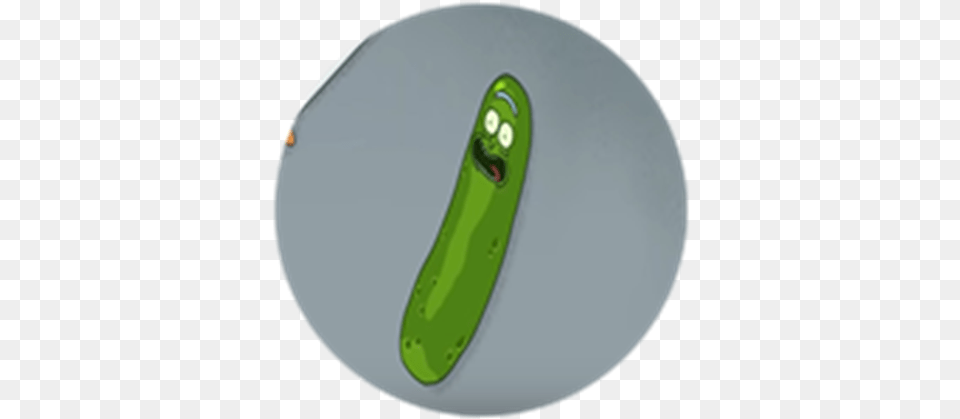 Pickle Rick Roblox Cucumber, Disk, Food, Plant, Produce Free Png