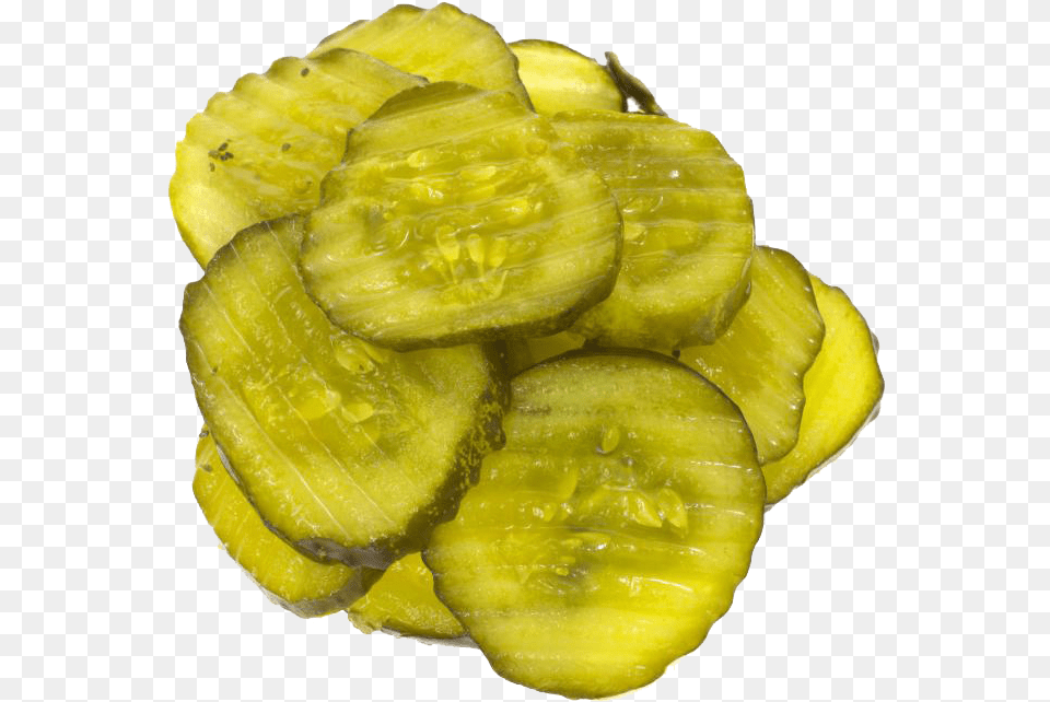 Pickle Slice Sliced Pickles, Food, Relish, Flower, Plant Png