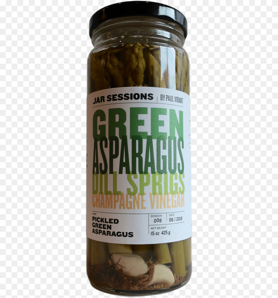 Pickled Asparagus Jar Sessions, Food, Relish, Pickle, Alcohol Free Png