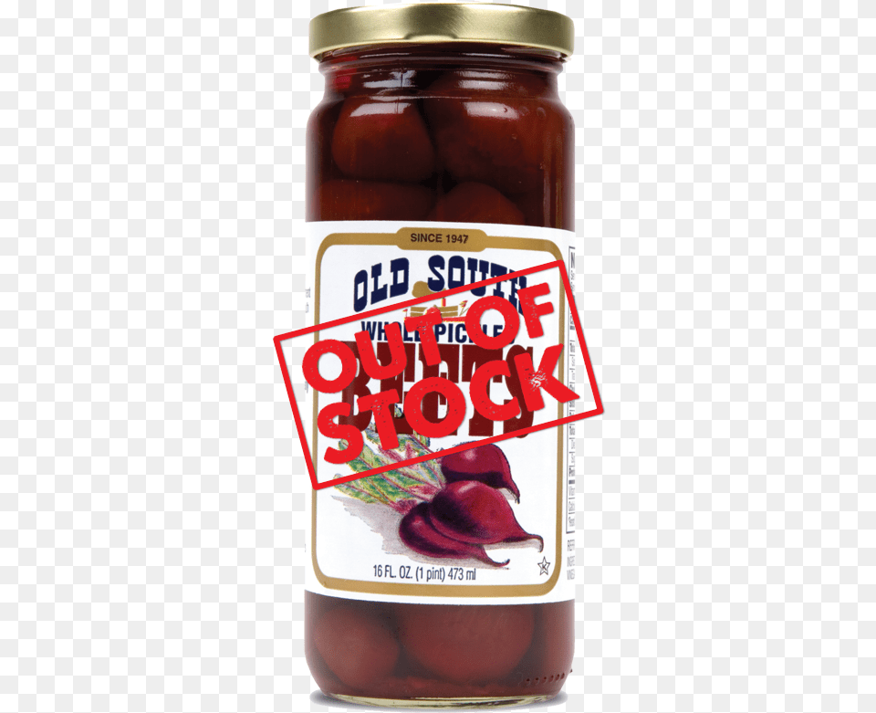 Pickled Beets Out Of Stock Old South Beets Whole Pickled 16 Fl Oz, Food, Relish, Ketchup, Pickle Free Png Download