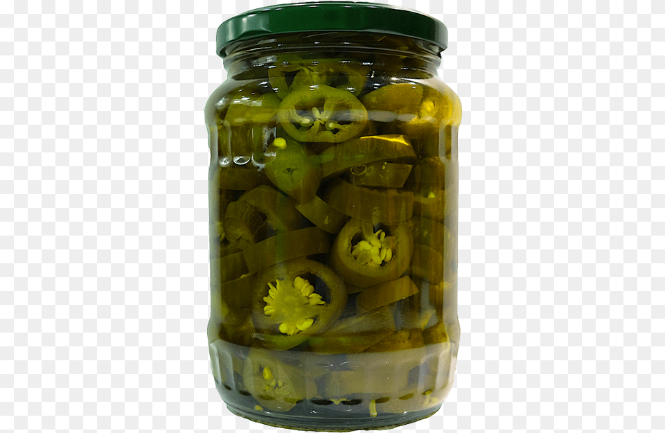 Pickled Jalapeno Slices Pickled Cucumber, Food, Relish, Pickle, Jar Png Image