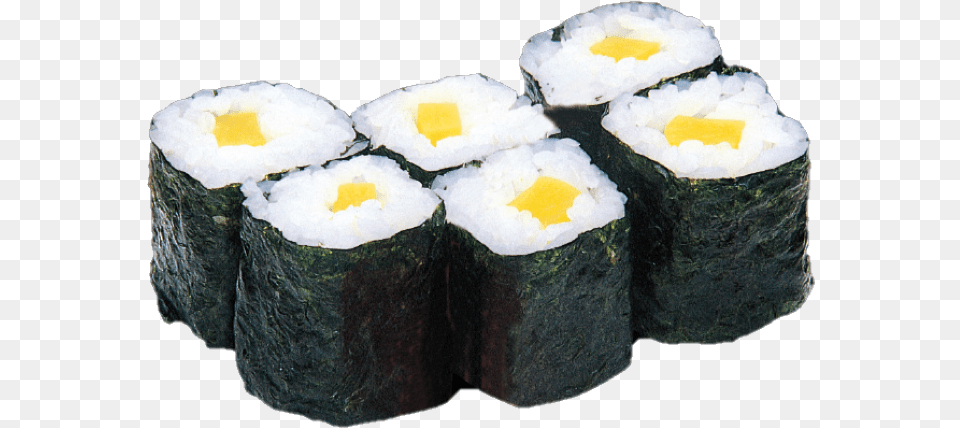 Pickled Radish Roll Gimbap, Dish, Food, Grain, Meal Free Transparent Png