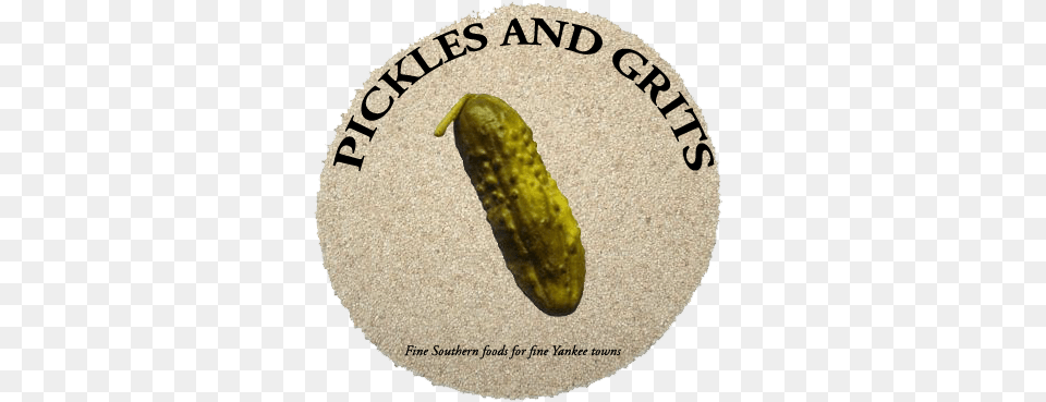 Pickles And Grits Happy Pickle Oval Sticker, Food, Relish Free Png Download