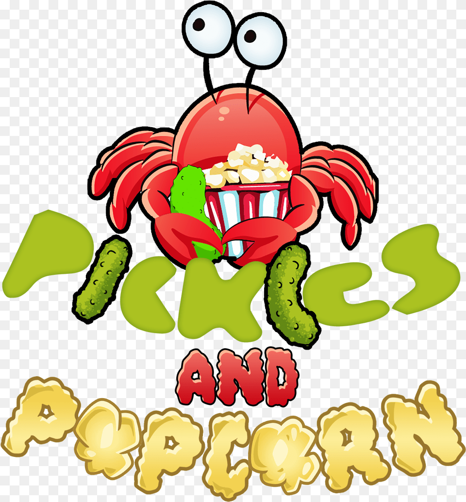 Pickles And Popcorn Popcorn And Pickle Clipart, Food, Seafood, Animal, Sea Life Free Transparent Png